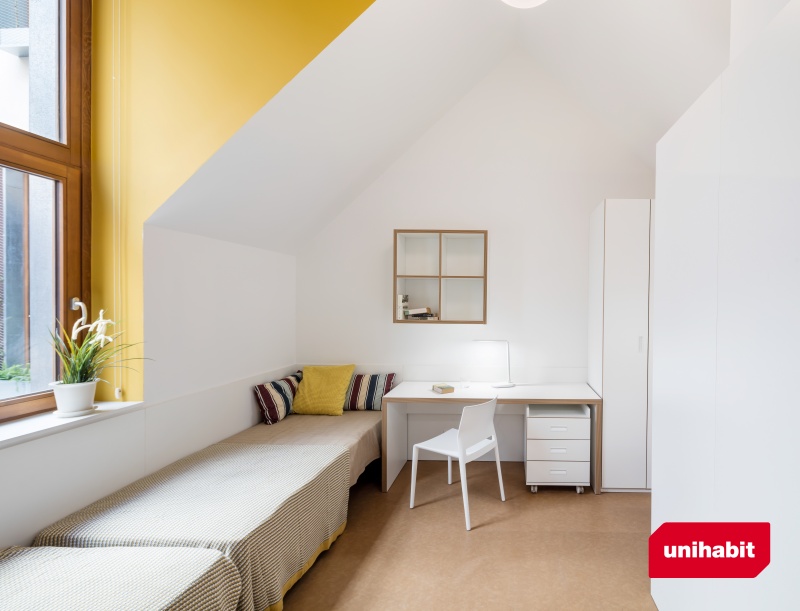 unihabit-one-person-room how to choose rooms in a residence hall